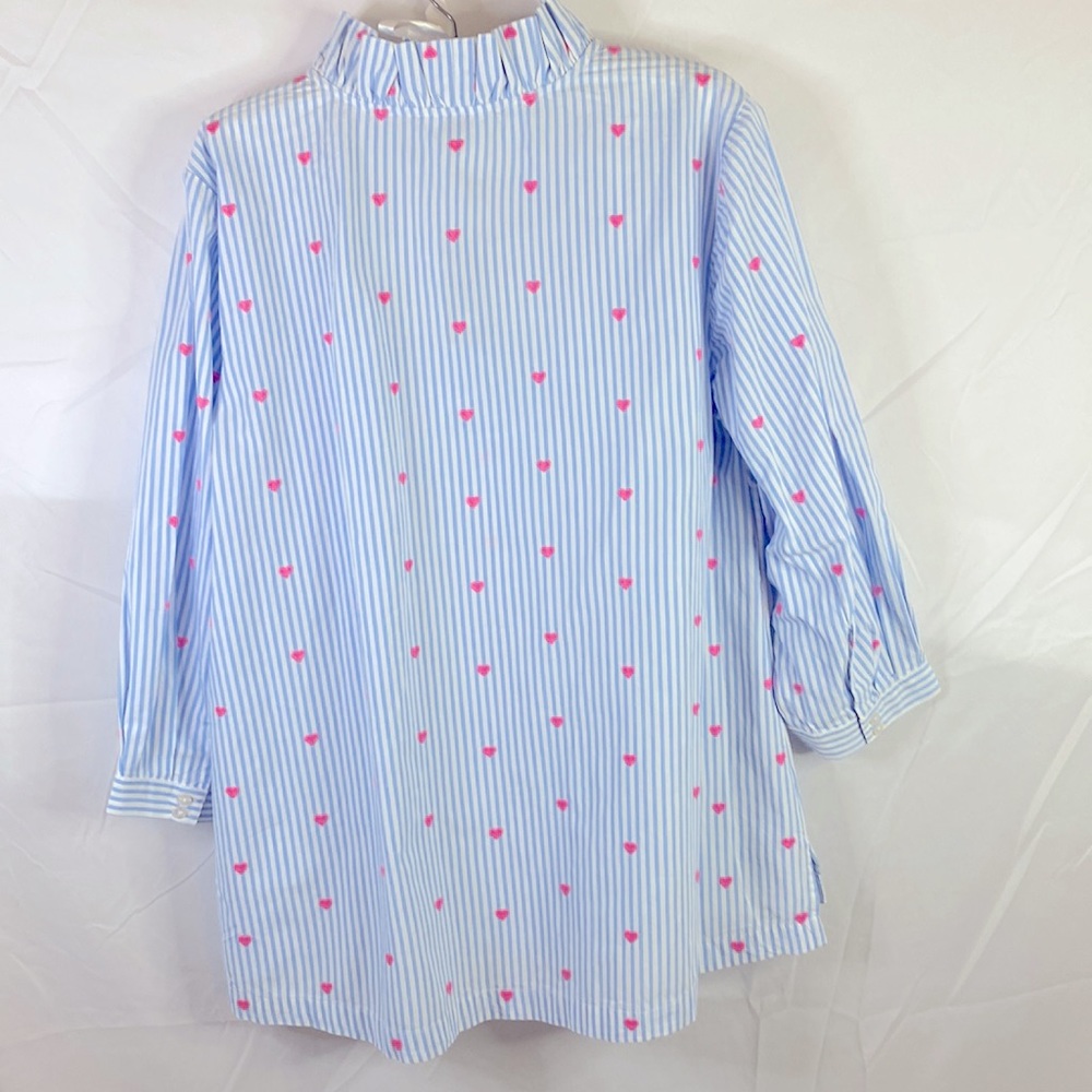 Crown and Ivy Peasant Icon Sweethearts Shirt NWT size 1X - Picture 3 of 6
